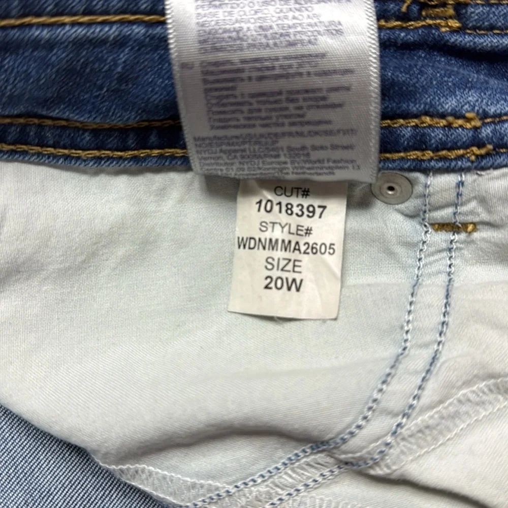 NYDJ Marilyn Straight Plus Size Denim Jeans - Picture 8 of 8